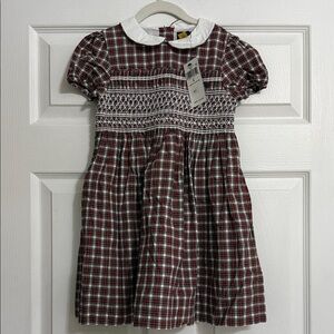 Polo by Ralph Lauren Checkered Dress with White Collar